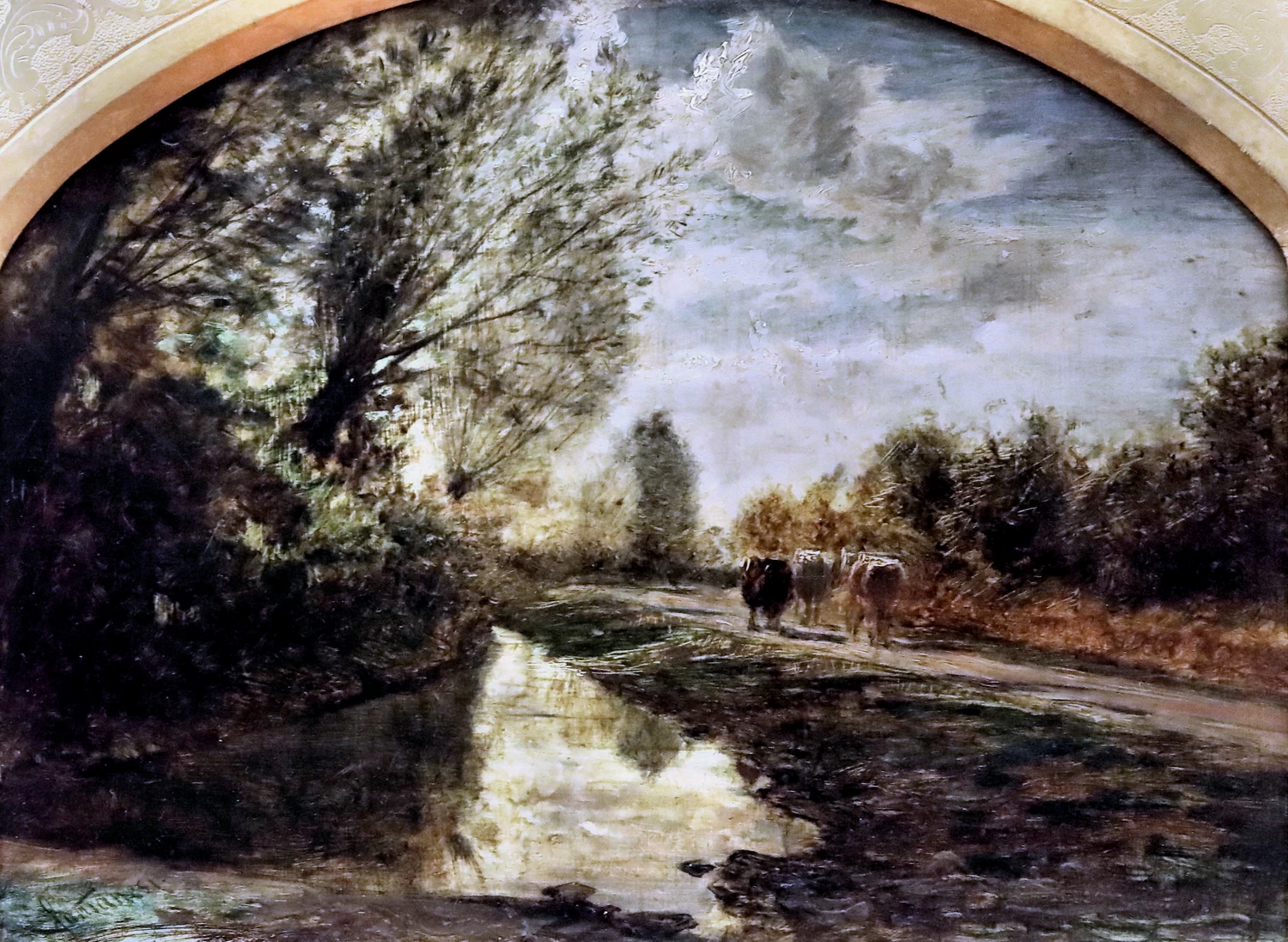La strada dei campi, 1863 - Galleria Civica d’Arte Moderna e Contemporanea, Torino
